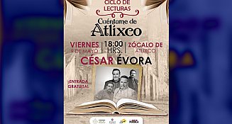 César Évora dará voz a la historia de Atlixco en un evento único