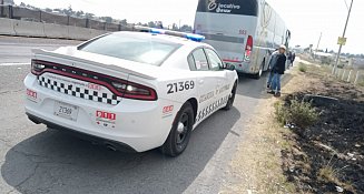 Choque múltiple sobre la carretera México–Veracruz deja daños materiales y agresión contra chofer de autobús