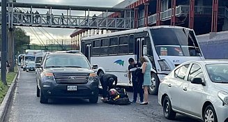 Accidente en Calzada Zaragoza afecta tránsito cerca del Metro Canal de San Juan