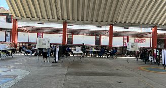 Con seguridad reforzada y alta participación, inicia jornada electoral extraordinaria en Momoxpan