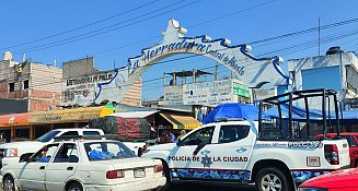 Fortalecen seguridad en la Central de Abasto de Puebla con apoyo de autoridades