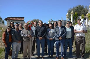 Inicia Armando Aguirre limpieza de panteones de Coronango