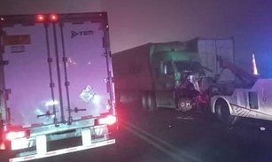 Accidente en la autopista Perote-Amozoc: generó tráfico intenso y contratiempos