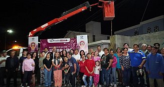 Lomas del Sur ya cuenta con alumbrado 100% LED gracias a Puebla Brilla