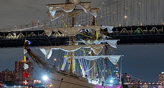 Piloto estadounidense dirigía el Cuauhtémoc al chocar con puente en NY