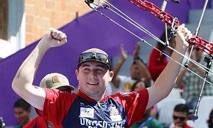 James Lutz conquista su primer oro en la Copa del Mundo de Tiro con Arco 2024