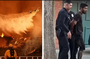 Migrante mexicano detenido en Los Ángeles por presunto intento de incendio forestal