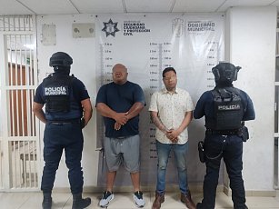 Elementos de seguridad pública detienen a dos masculinos por delitos contra la salud 
