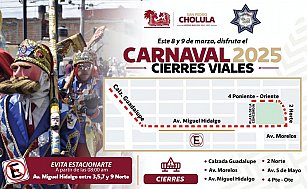 Fin de semana en San Pedro Cholula: Carnaval 2025