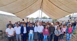 Ariadna Ayala inaugura red eléctrica que beneficia a familias de Atlixco