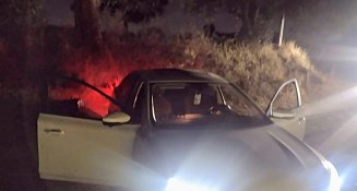 Elementos de la Dirección de Seguridad Vial de Cuautlancingo recuperan vehículo robado a conductor de la plataforma Didi