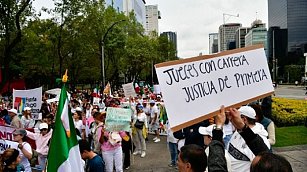 Magistrados y jueces mantienen el paro en protesta contra la Reforma Judicial