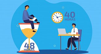 Jornada laboral en México bajará a 40 horas será obligatoria 