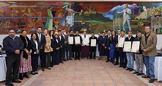 Entrega Lupita Cuautle Títulos Primordiales y Decreto Fundacional a Juntas Auxiliares de San Andrés Cholula