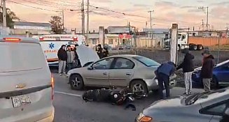 Motociclista borracho provoca caos vial en la federal Atlixco: ¿Qué pasó?