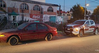 Recuperan vehículo con reporte de robo en Cuautlancingo