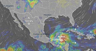 Tormenta tropical Nadine golpea Quintana Roo y avanza hacia la Península