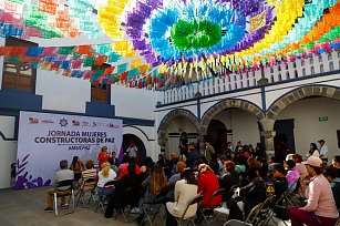 Gobierno de San Pedro Cholula impulsa la paz con las mujeres