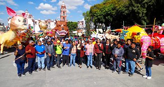 Gran Desfile de Toros Monumentales de San Cristóbal Tepontla ilumina la ciudad sagrada