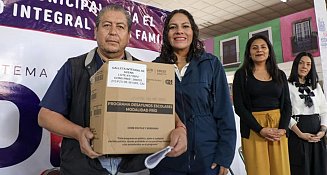 Guadalupe Cuautle entrega más de 3,200 desayunos escolares a estudiantes de San Andrés Cholula