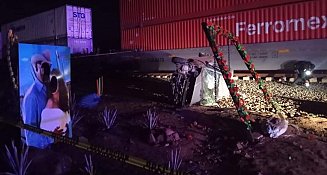 Impactante accidente en Tequila: Tres muertos al intentar ganarle al tren