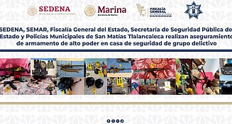 Operativo interinstitucional en Puebla contra generadores de violencia