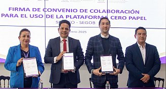 Tlaxcala Impulsa la Innovación Administrativa con la Firma del Convenio Cero Papel