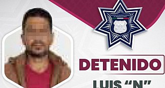 Detienen a Luis "N." por intento de robo de motocicleta en Puebla