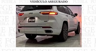 Fiscalía de Puebla recupera camioneta robada y avanza en investigación