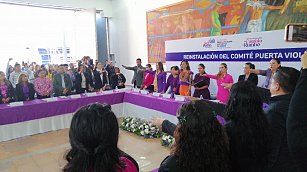 Reinstalan el Comité Municipal de Puerta Violeta: San Andrés Cholula 