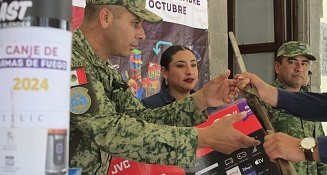 Tlaxcala supera meta del Canje de Armas 2024: más seguridad y paz para todos