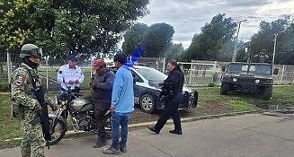 Refuerzan seguridad en Coronango con operativos coordinados