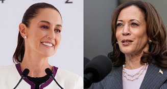 Claudia Sheinbaum celebra comentarios de Kamala Harris sobre la Conquista y la violencia colonial