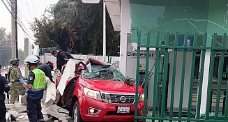 Sobreviven taqueros de Xiloxochitla a aparatoso accidente, en Panotla