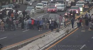 Por supuesto intento de secuestro a menor, bloquean carretera Apizaco-Tlaxcala