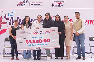 Fortalece Lupita Cuautle la economía de las mujeres sanandreseñas