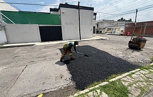 Bacheando Puebla avanza con fuerza en colonias de la capital