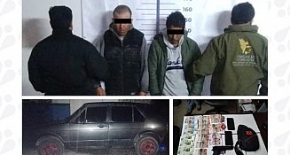 Detenidos en flagrancia por extorsionar a comerciante en Libres