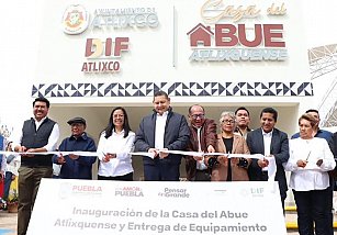 Inauguran Casa del Abue Atlixquense: espacio para el bienestar de los mayores