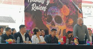 Inauguración del Festival Ánimas y Raíces en Cuautlancingo