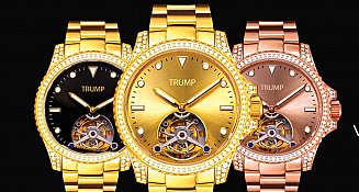 Donald Trump lanza una lujosa línea de relojes con su nombre