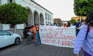 Marcha en Tlaxcala: unidas contra la violencia de género este #25N