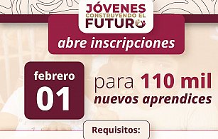 ¡Aplica ahora! Jóvenes Construyendo el Futuro 2025 abre nuevas vacantes