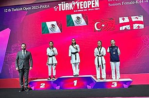 Claudia Romero gana oro en Turquía; atletas poblanos en el Grand Prix