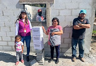 Respuesta inmediata del SEDIF ante lluvias en Puebla
