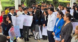 San Andrés Cholula refuerza la prevención del acoso escolar con entrega de Buzón Violeta