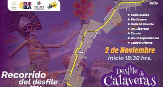 ¡Disfruta el Desfile de Calaveras 2024 en Atlixco este 2 de noviembre!