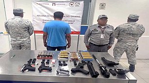 Operativos en 13 estados dejan armas, droga y explosivos asegurados