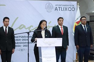 Ariadna Ayala: Primera mujer en ser reelecta presidenta municipal de Atlixco