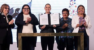 Sheinbaum firma decreto constitucional para la igualdad sustantiva de las mujeres